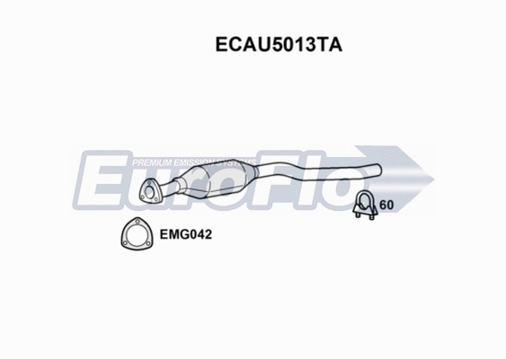 Catalytic Converter (ECAU5013TA)