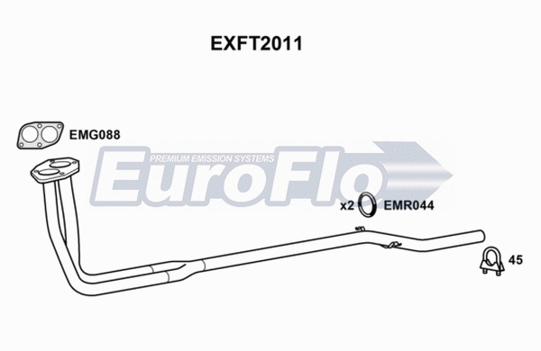 Exhaust Pipe (EXFT2011)