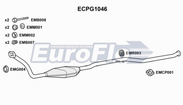 Catalytic Converter (ECPG1046)