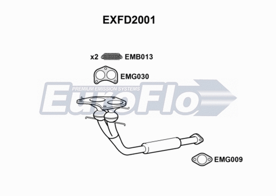 Exhaust Pipe (EXFD2001)