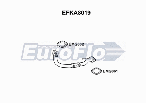 Exhaust Pipe (EFKA8019)