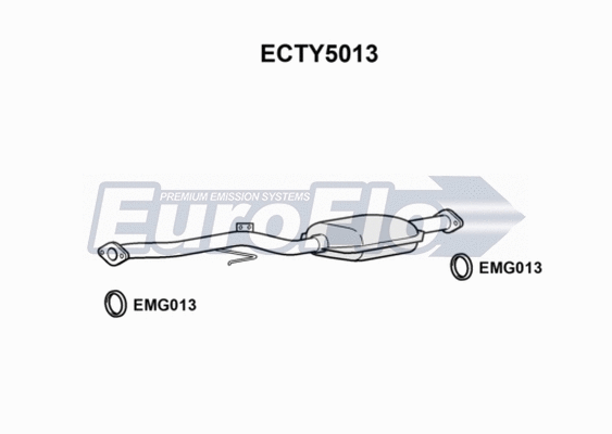 Catalytic Converter (ECTY5013)