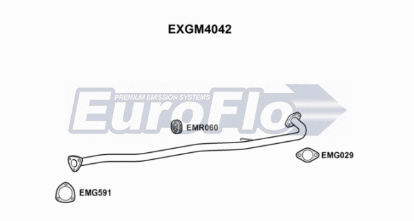 Exhaust Pipe (EXGM4042)