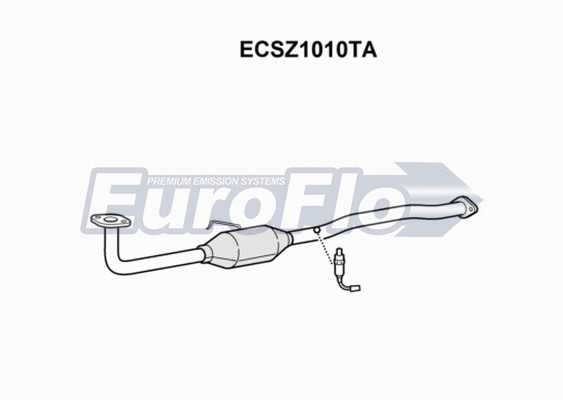 Catalytic Converter (ECSZ1010TA)