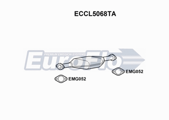 Catalytic Converter (ECCL5068TA)