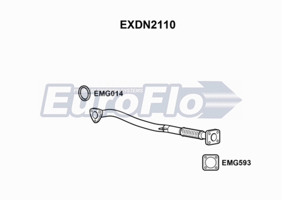Exhaust Pipe (EXDN2110)