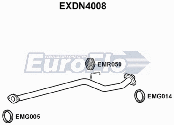 Exhaust Pipe (EXDN4008)