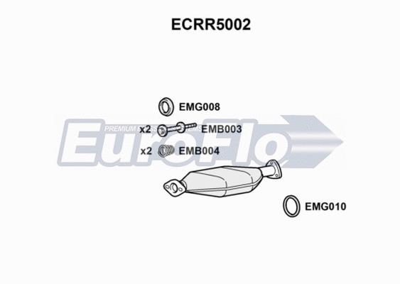 Catalytic Converter (ECRR5002)