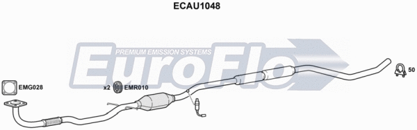 Catalytic Converter (ECAU1048)