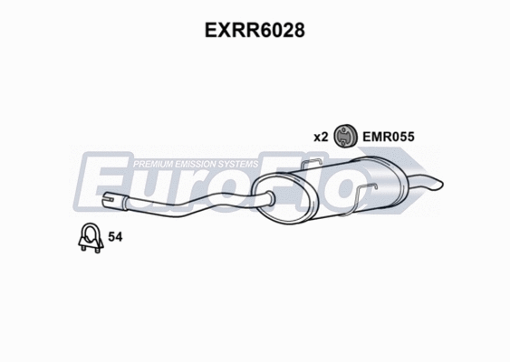 Rear Muffler (EXRR6028)