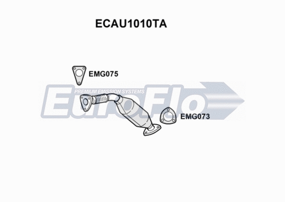Catalytic Converter (ECAU1010TA)