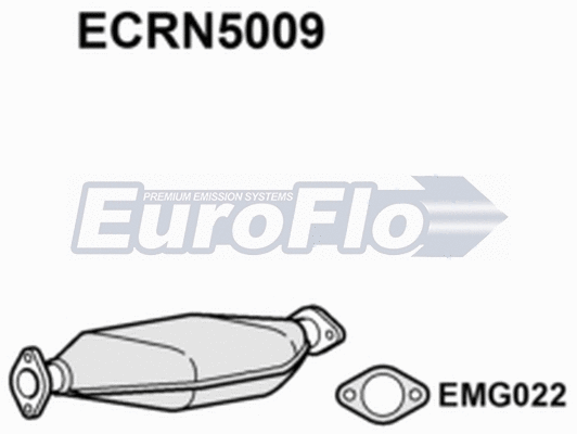 Catalytic Converter (ECRN5009)