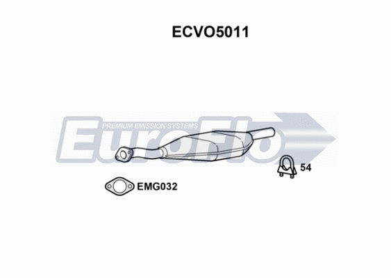 Catalytic Converter (ECVO5011)