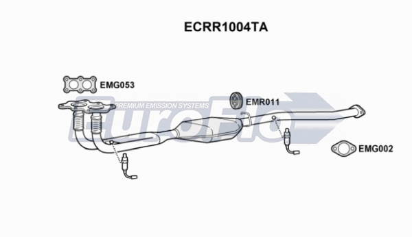 Catalytic Converter (ECRR1004TA)