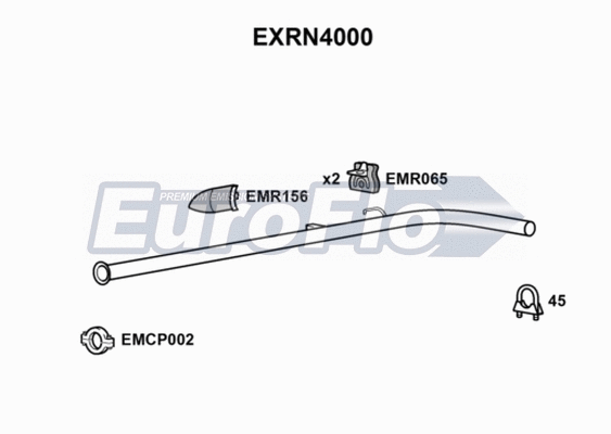 Exhaust Pipe (EXRN4000)