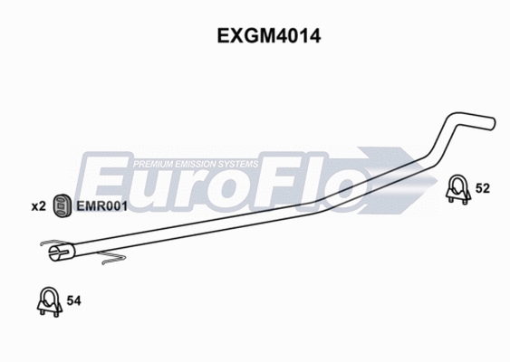 Exhaust Pipe (EXGM4014)