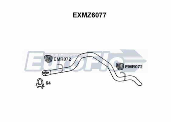 Exhaust Tip (EXMZ6077)