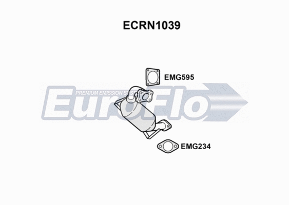 Catalytic Converter (ECRN1039)