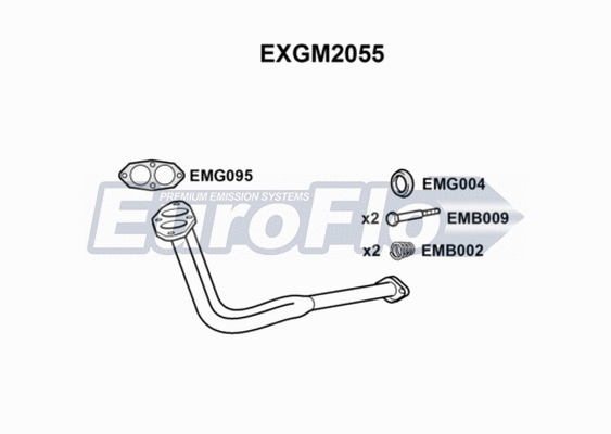 Exhaust Pipe (EXGM2055)