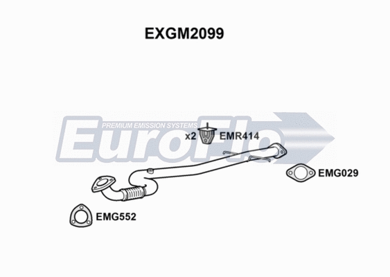 Exhaust Pipe (EXGM2099)