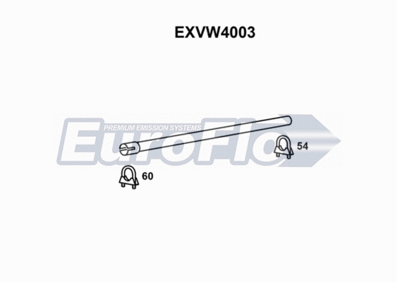 Exhaust Pipe (EXVW4003)