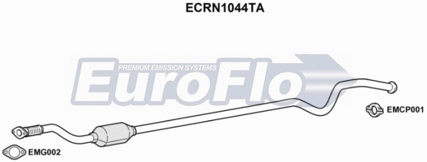 Catalytic Converter (ECRN1044TA)