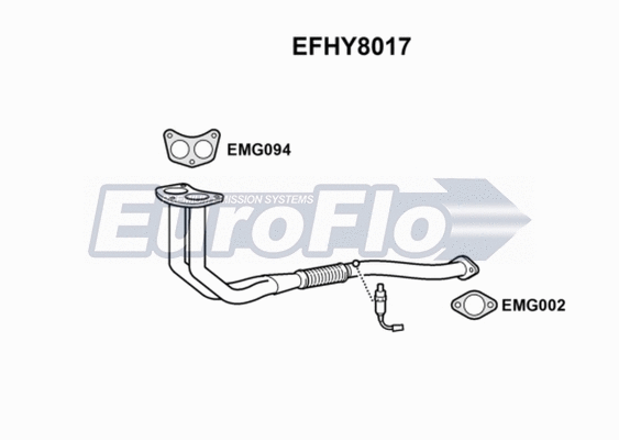 Exhaust Pipe (EFHY8017)