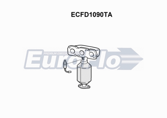 Catalytic Converter (ECFD1090TA)