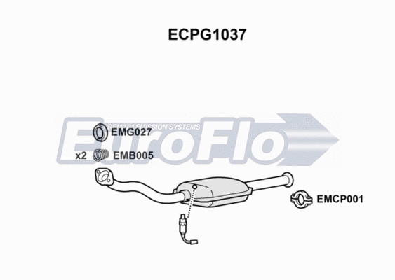 Catalytic Converter (ECPG1037)