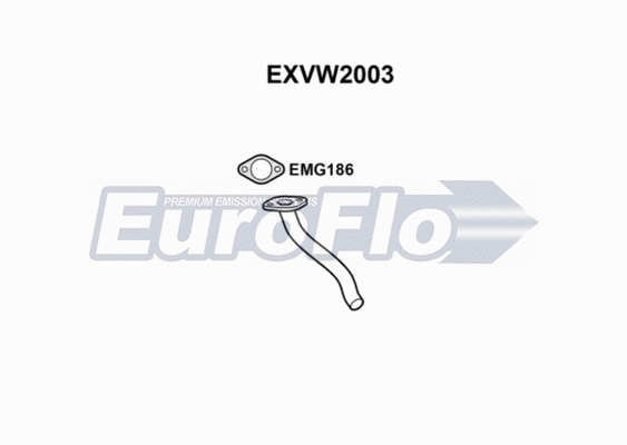 Exhaust Pipe (EXVW2003)
