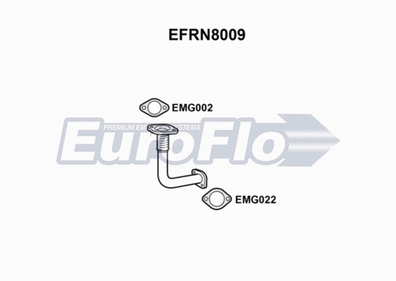 Exhaust Pipe (EFRN8009)