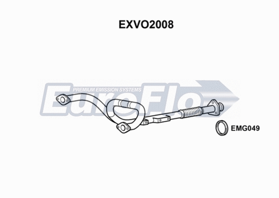 Exhaust Pipe (EXVO2008)