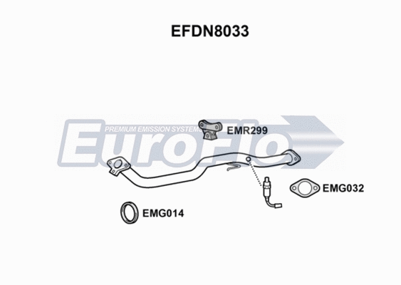 Exhaust Pipe (EFDN8033)