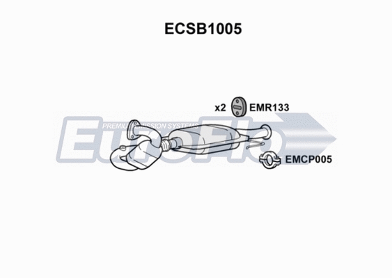 Catalytic Converter (ECSB1005)