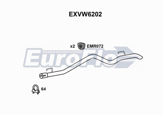 Exhaust Tip (EXVW6202)