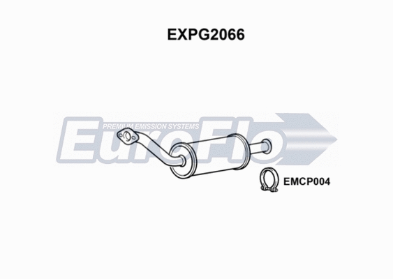 Exhaust Pipe (EXPG2066)