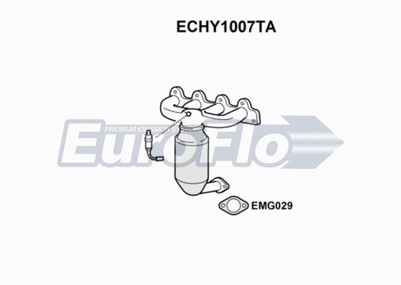 Catalytic Converter (ECHY1007TA)