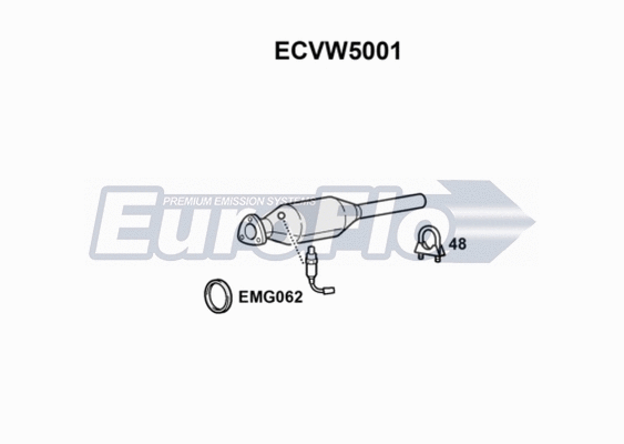 Catalytic Converter (ECVW5001)