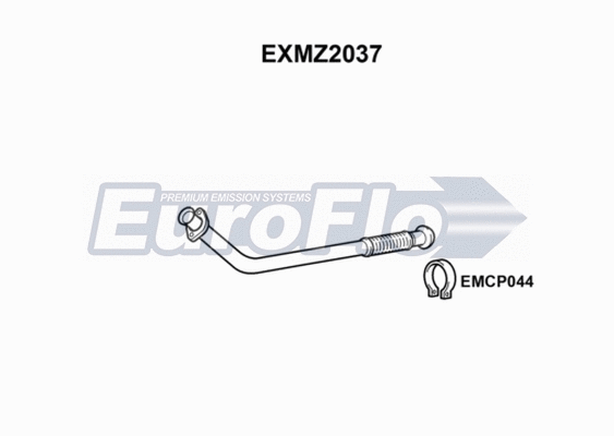 Exhaust Pipe (EXMZ2037)