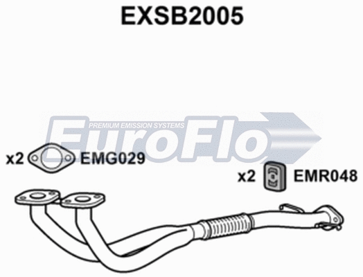 Exhaust Pipe (EXSB2005)