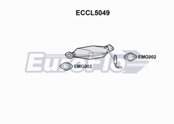 Catalytic Converter (ECCL5049)