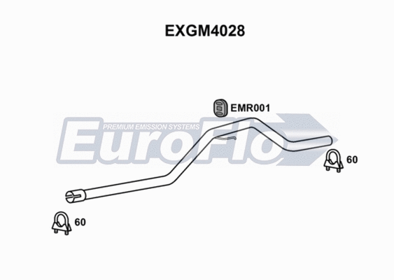 Exhaust Pipe (EXGM4028)
