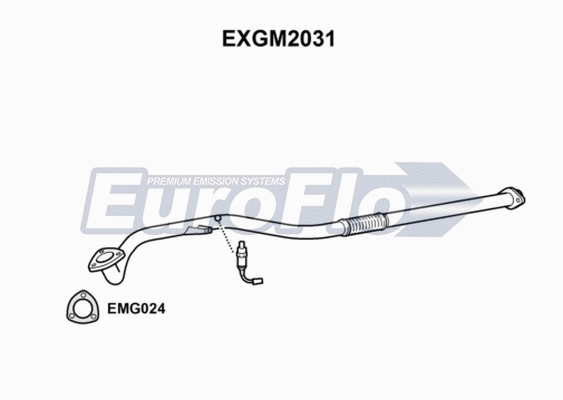 Exhaust Pipe (EXGM2031)