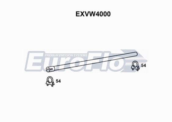 Exhaust Pipe (EXVW4000)
