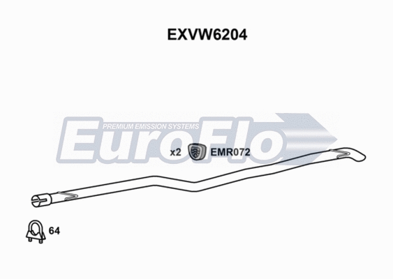 Exhaust Tip (EXVW6204)
