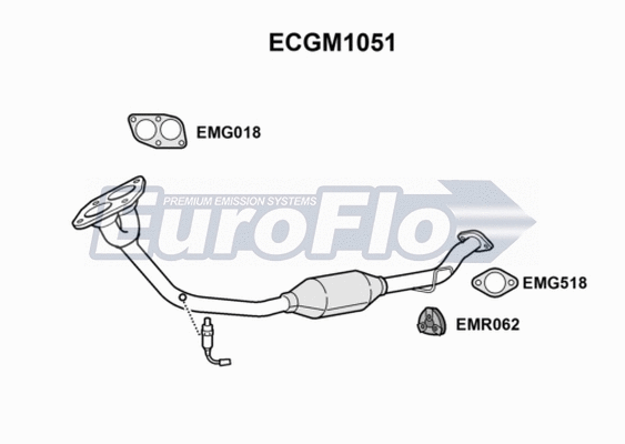 Catalytic Converter (ECGM1051)