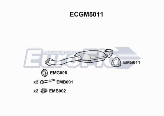 Catalytic Converter (ECGM5011)
