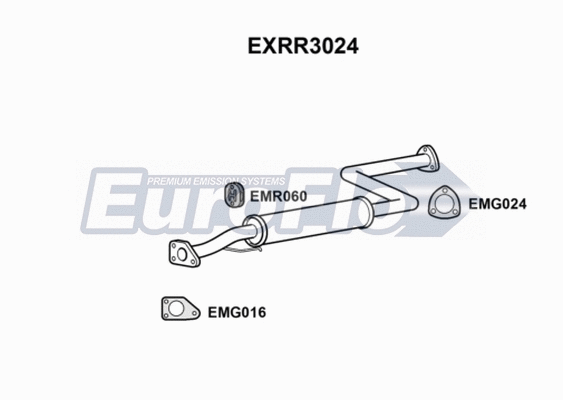 Centre Muffler (EXRR3024)