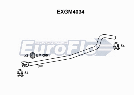 Exhaust Pipe (EXGM4034)