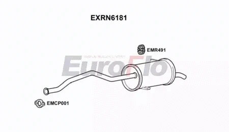 Rear Muffler (EXRN6181)